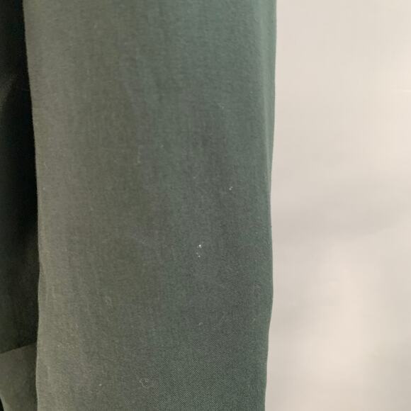 DRIES VAN NOTEN Size 34 Dark Green Cotton Twill Notch Lapel Suit - Picture 7 of 14